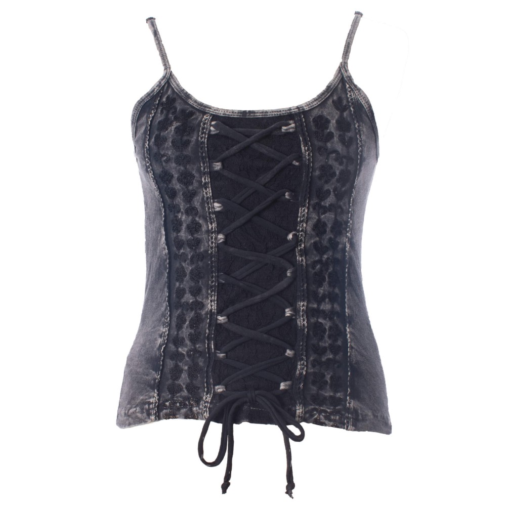 Innocent Lifestyle - Evermoss Sleeveless top - Black